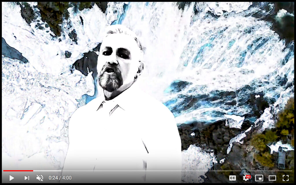 Video still from the Munich Syndrome video for Cold, from the Electro Pop 2 Deluxe Edition