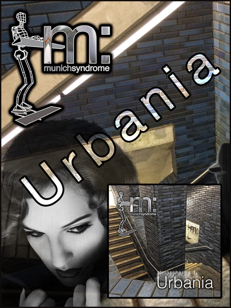 Atmospherics 1: Urbania - the 6th album from Munich Syndrome. Written, performed and produced by David B. Roundsley